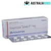 Armotraz 1mg anastrozole tablets box and blister pack for bodybuilding use