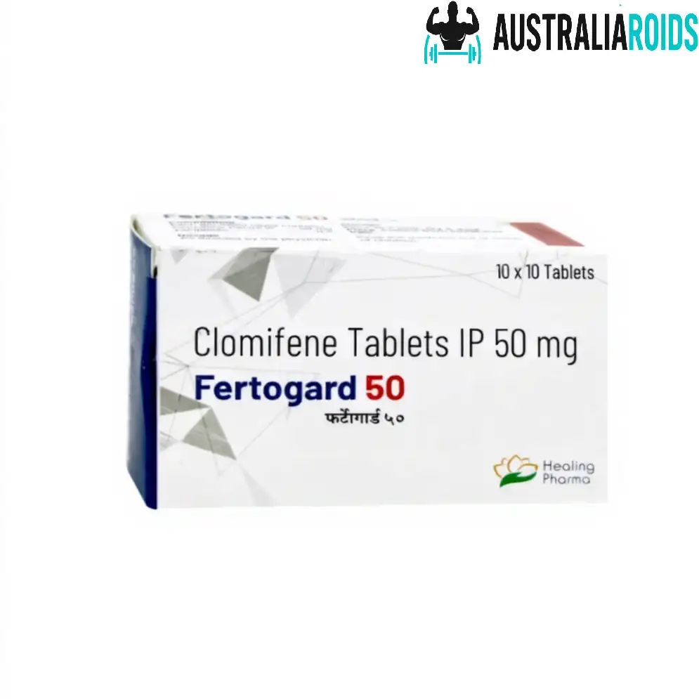 Fertogard 50 mg Clomifene Citrate 50mg tablets box and blister pack