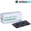 Fertomid 100mg clomifene citrate 100 mg tablets by Cipla with box and blister strip.