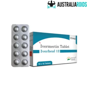 Iverheal 12mg ivermectin tablets in original blister packaging