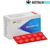 Modaheal 200mg modafinil tablets by Healing Pharma with box and blister strip packaging
