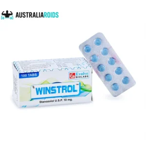 Winstrol 10mg tablets packaging.