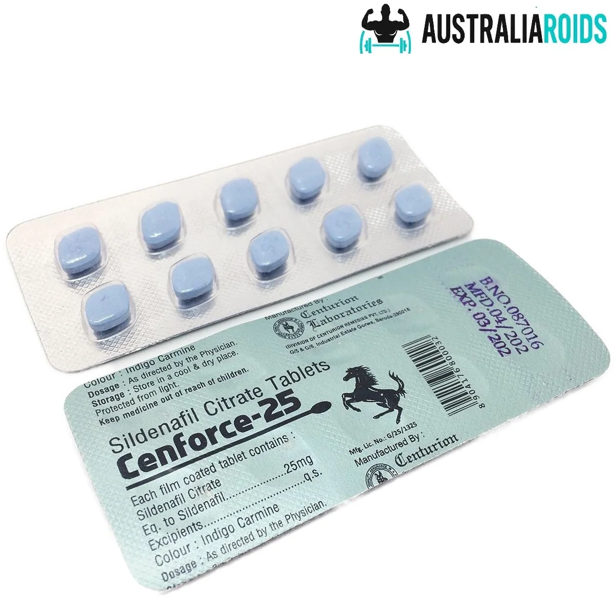 Cenforce 25 mg Sildenafil Strip Pack Cenforce 25 mg Sildenafil Citrate tablet strip
