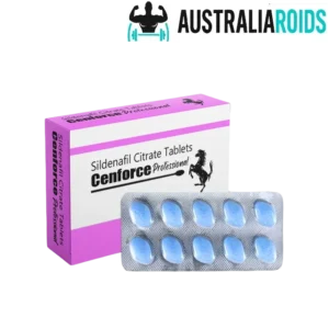Cenforce Professional 100 mg box with strip of sublingual sildenafil tablets for erectile dysfunction