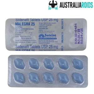 Malegra 25 mg Sildenafil Citrate tablets