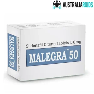 Malegra 50 mg sildenafil tablet box packaging