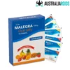 Malegra Oral Jelly sildenafil packaging label close up
