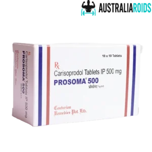 Prosoma 500 mg muscle relaxant medicine box