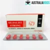 Sildalist Strong 140mg tablet strip containing sildenafil citrate 100mg and tadalafil 40mg for erectile dysfunction treatment