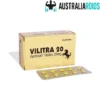 Vilitra 20 mg tablet for erectile dysfunction treatment with vardenafil