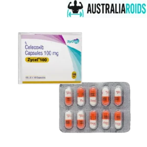 Zycel 100 mg Celecoxib blister pack showing capsules