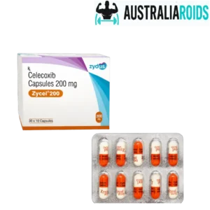 Zycel 200 mg Celecoxib blister pack showing capsules