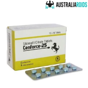 Cenforce 25 mg Sildenafil Citrate tablets box packaging
