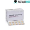 Vidalista 5 mg tablet for erectile dysfunction treatment, featuring Tadalafil.