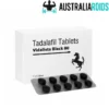 Vidalista Black 80 mg tablet for treating severe erectile dysfunction, with enhanced Tadalafil formula.