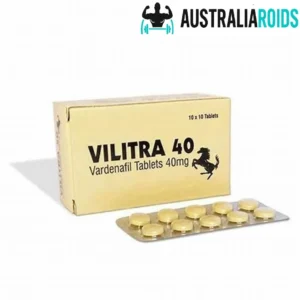 Vilitra 40 mg tablet for advanced erectile dysfunction treatment with vardenafil