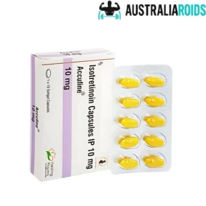 Accufine 10 mg isotretinoin capsule for acne treatment and severe pimples