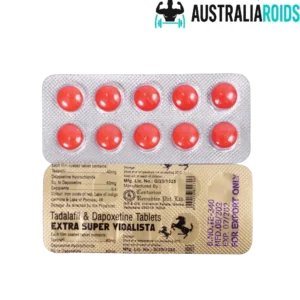 Extra Super Vidalista tablets for erectile dysfunction treatment.