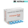 P Force Fort 150 mg tablets for erectile dysfunction treatment with Sildenafil Citrate.