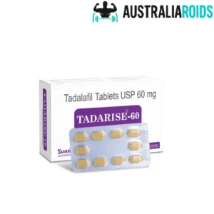 Tadarise 60 mg tablets for erectile dysfunction treatment with Tadalafil.