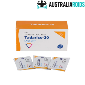 Tadarise Oral Jelly sachets flavored erectile dysfunction medication for quick absorption