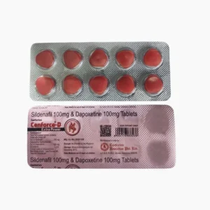 Cenforce D Extra Power tablet used for treating erectile dysfunction and premature ejaculation in men