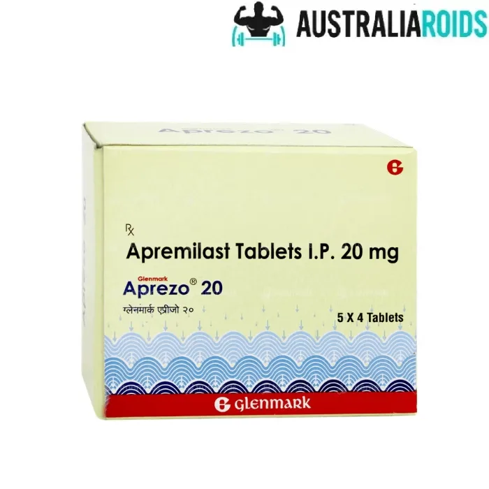 Apremilast 20 mg tablet used for psoriasis and psoriatic arthritis treatment